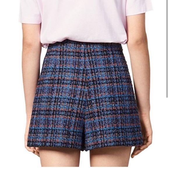Sandro pair of the “Uman” tweed shorts FR 38/US 6 NWT - Picture 2 of 5
